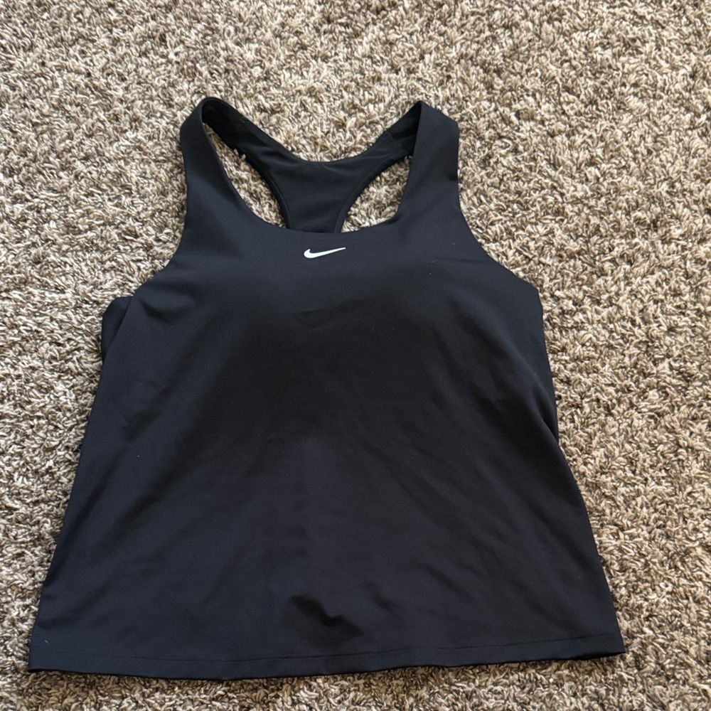 Nike Women's Black Racerback Tank Top